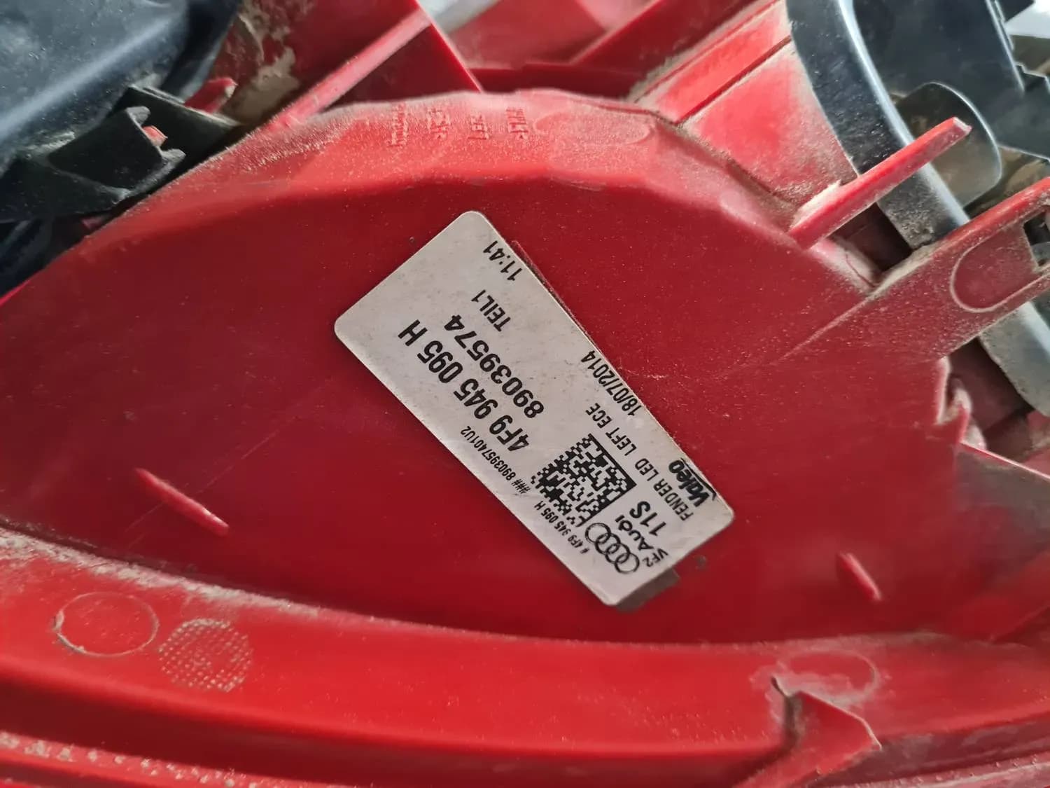 Achterlamp links AUDI A6 2008 - foto 5