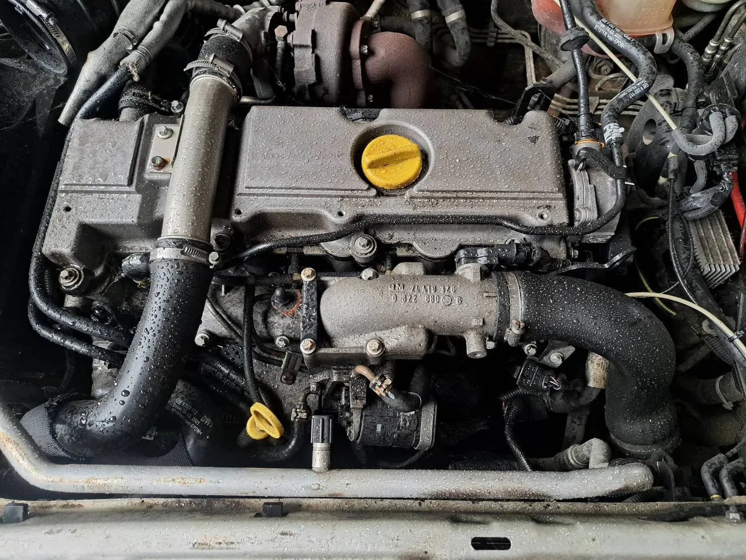 Foto van de gedemonteerde auto 5