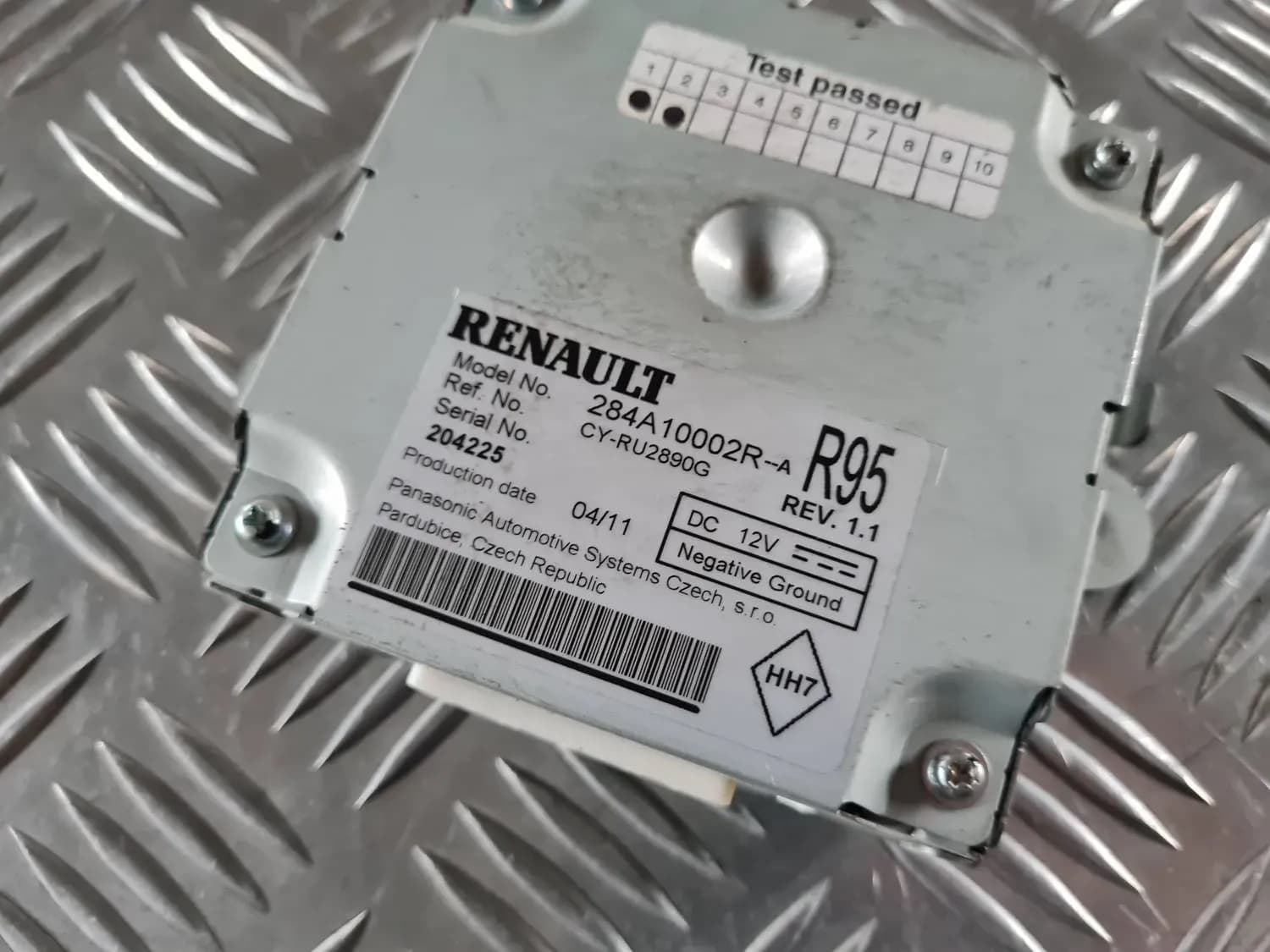 Bedieningseenheid voor de achteruitrijcamera RENAULT SCENIC III 2011 - foto 2